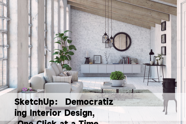 SketchUp： Democratizing Interior Design, One Click at a Time